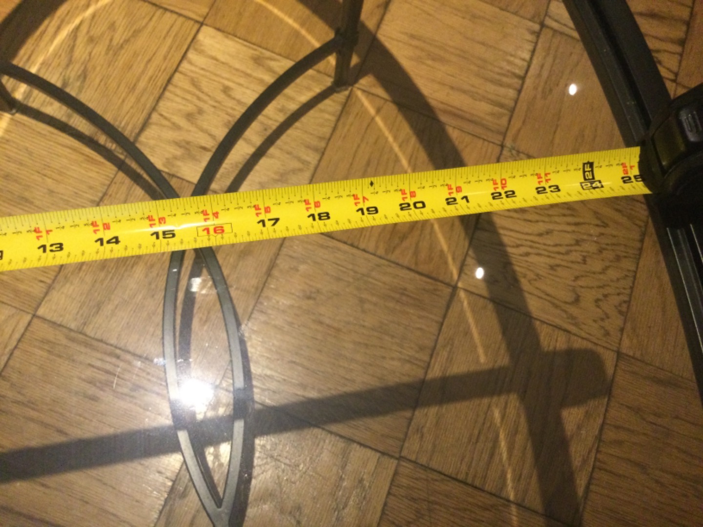Oval glass table - photo 4