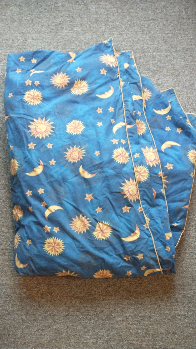 Sun Moon Stars Zodiac duvet cover | double thumbnail