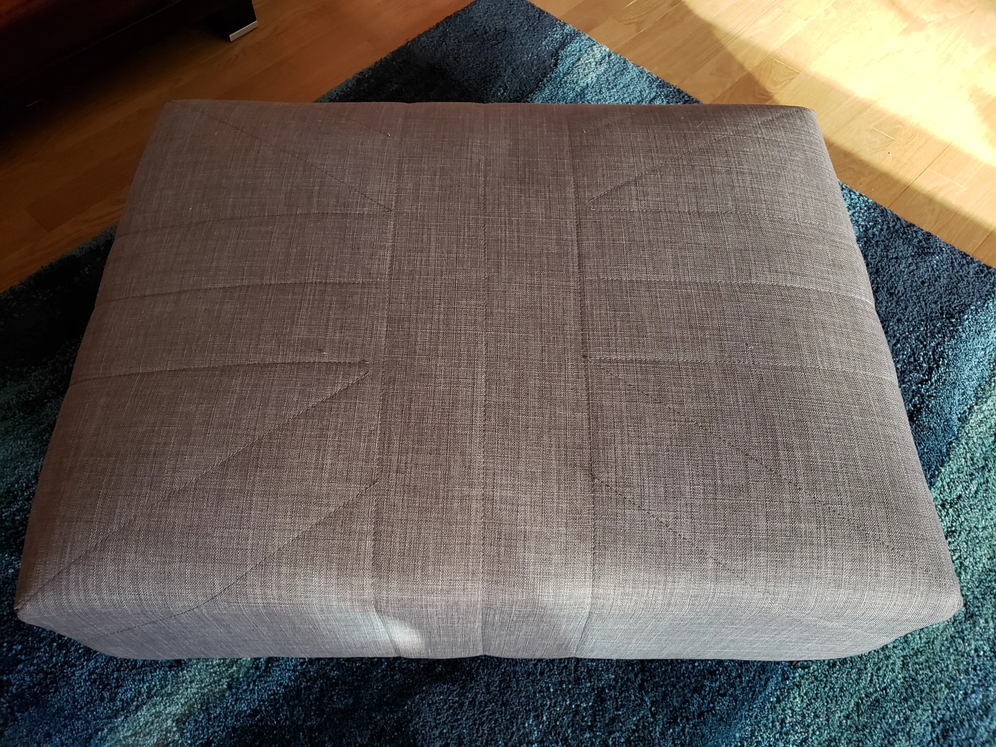 Grey Ottoman