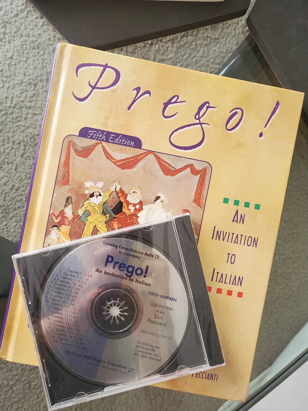 Prego Learn Italian w/audio CD unopened