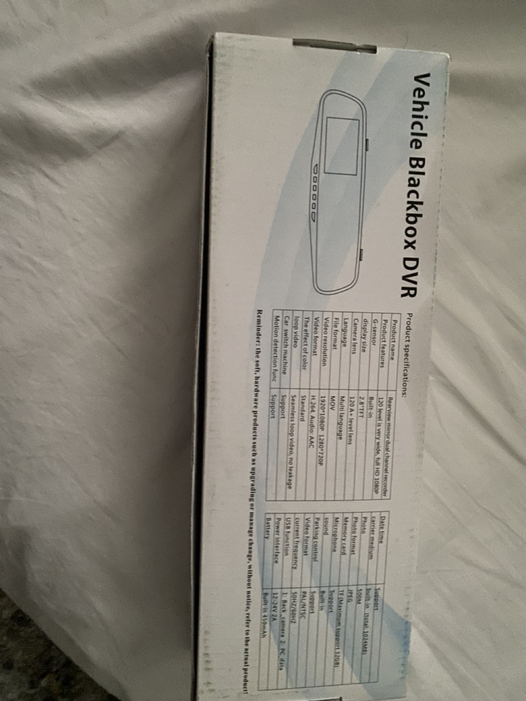 Mirror dash cam  image indicator(2)