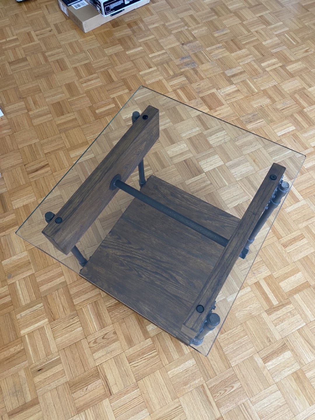 Rustic side table/ coffee table  - photo 5