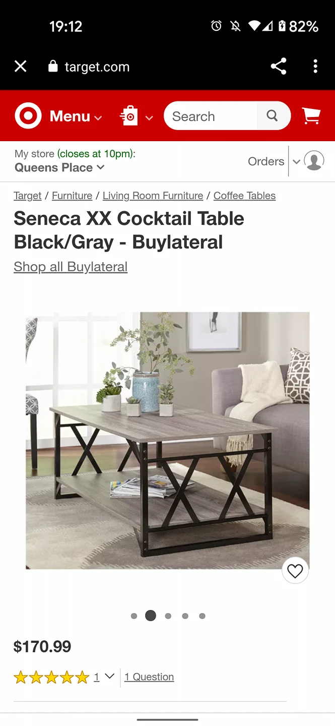 Modern Rustic Chic Coffee Table - photo 5
