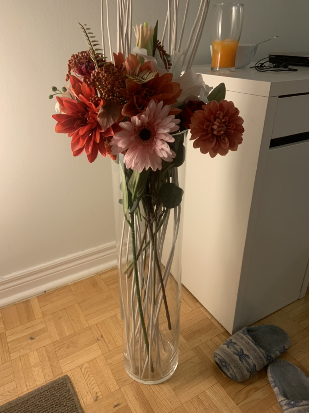 Vase with flowers set thumbnail