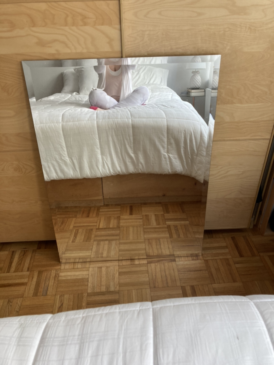 Large Beveled Mirror