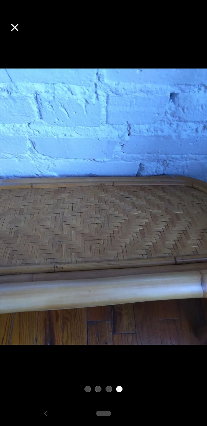 Bamboo towel rack - photo 4