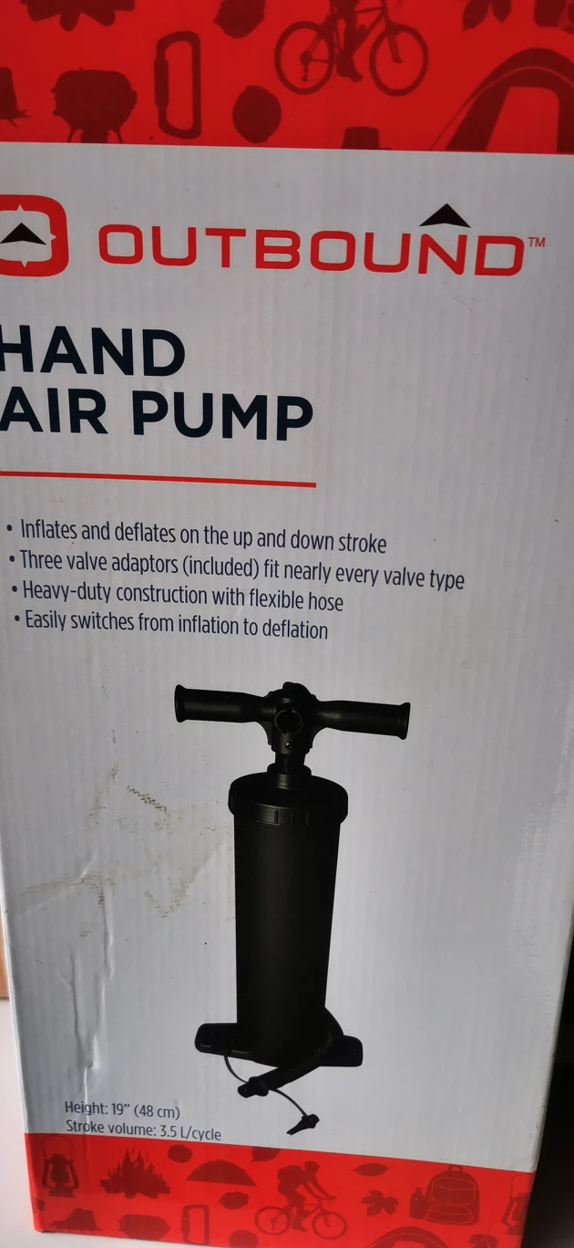 Hand air pump only $5 thumbnail