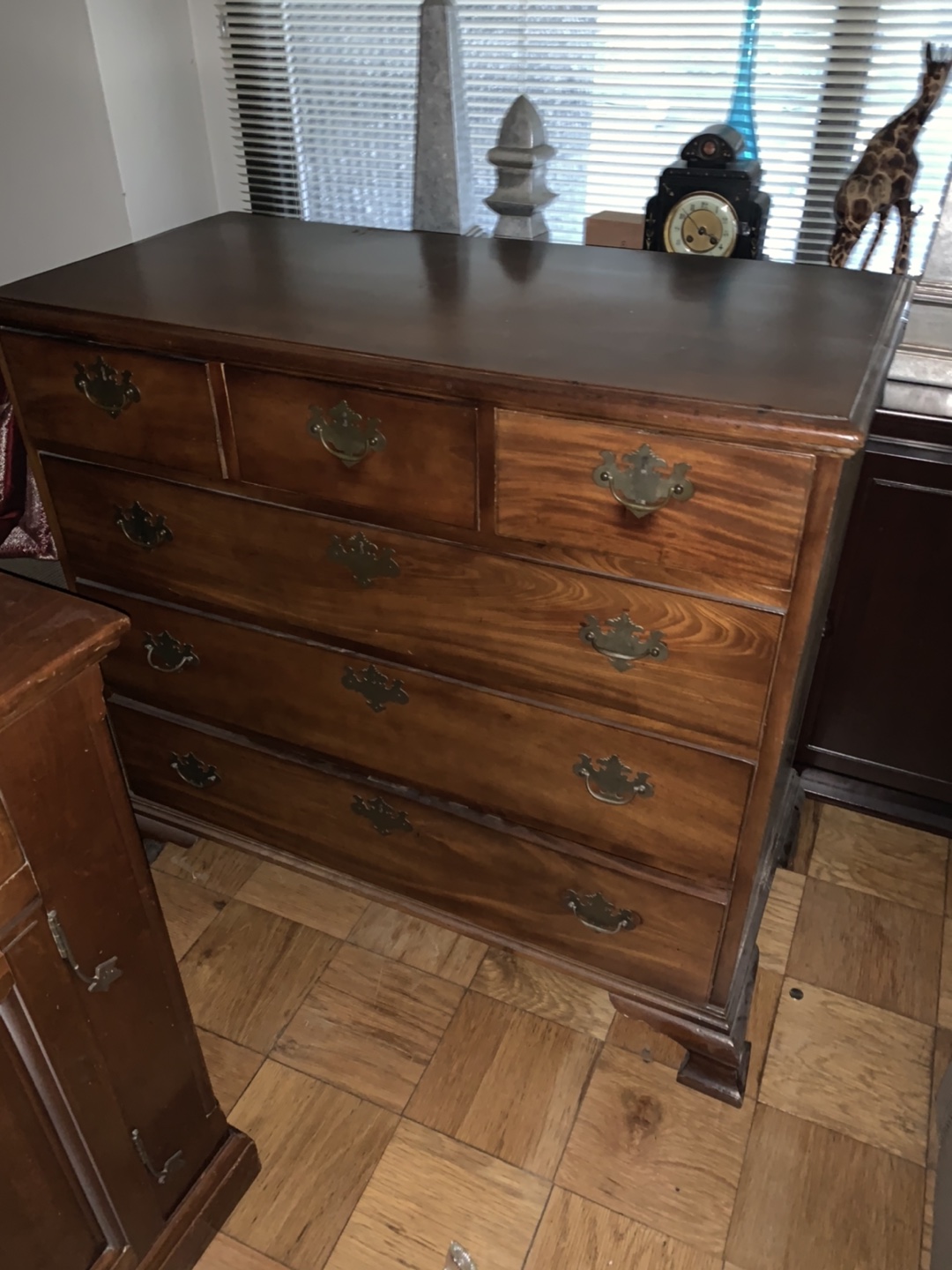 Antique dresser excellent for tv stand