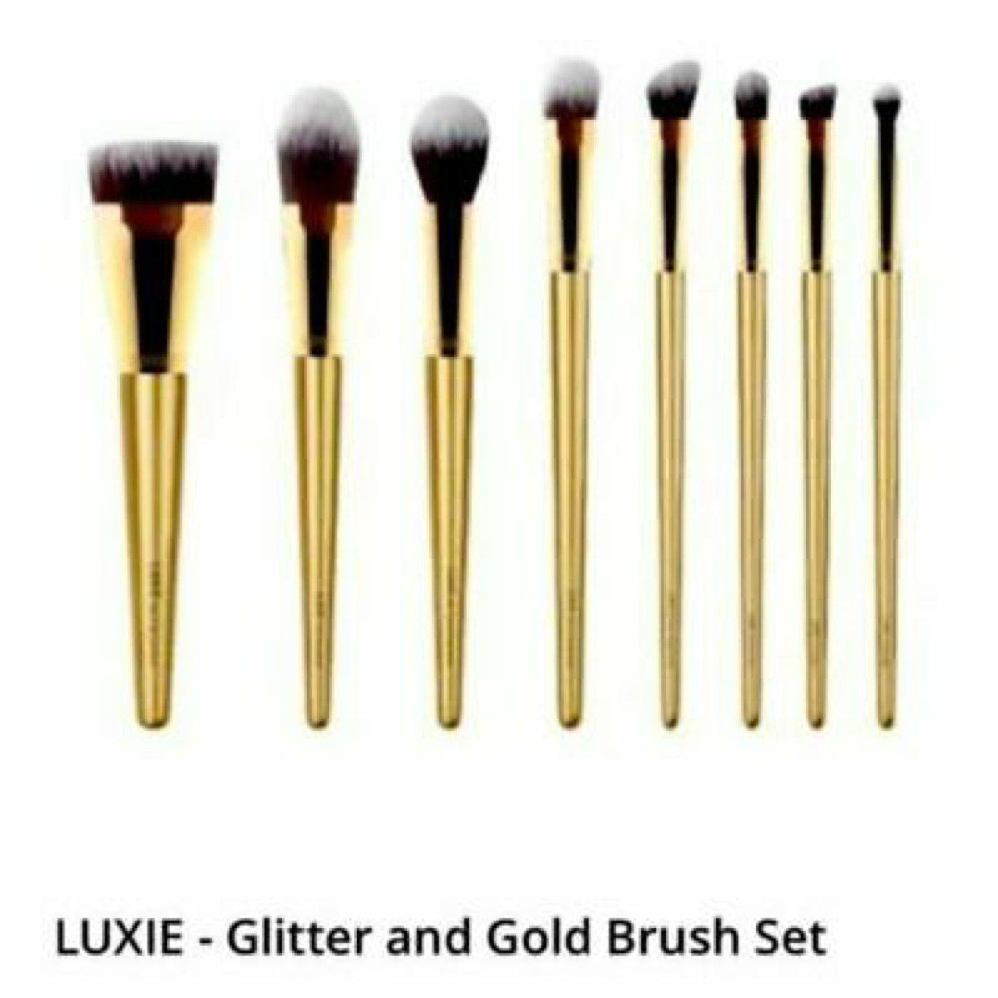LUXIE GLITTER AND HOLD BRUSH SET