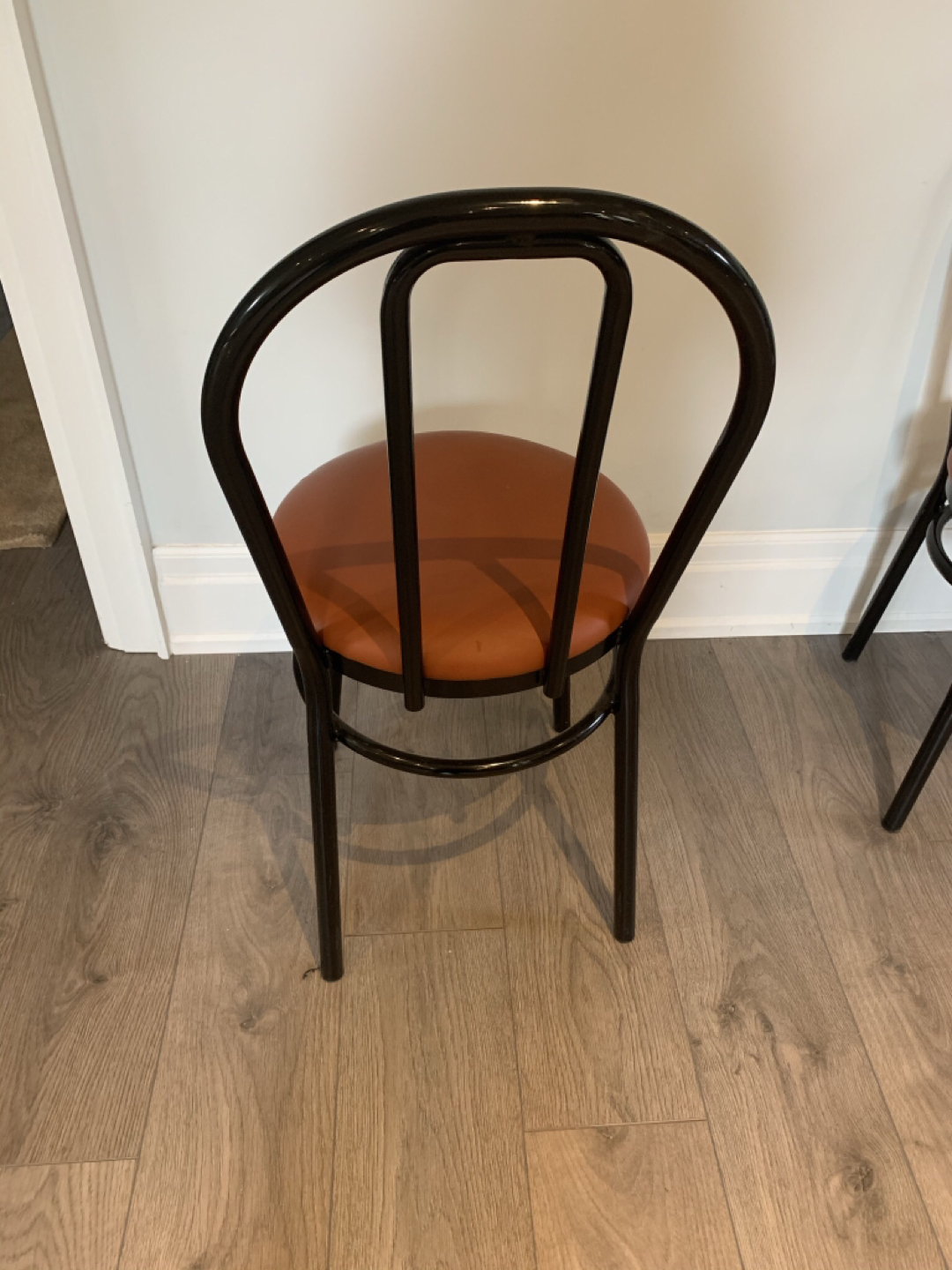 Padded Dining chairs, steel frame  - photo 4