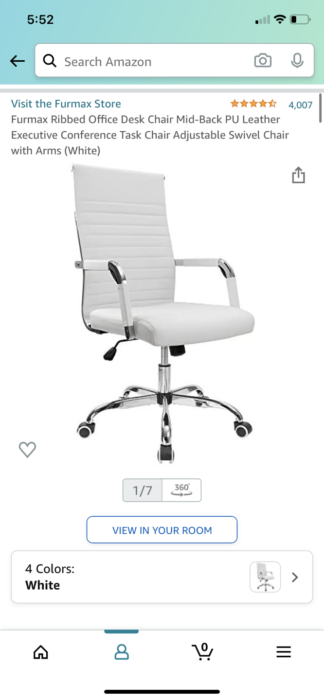 White office chair  - photo 2