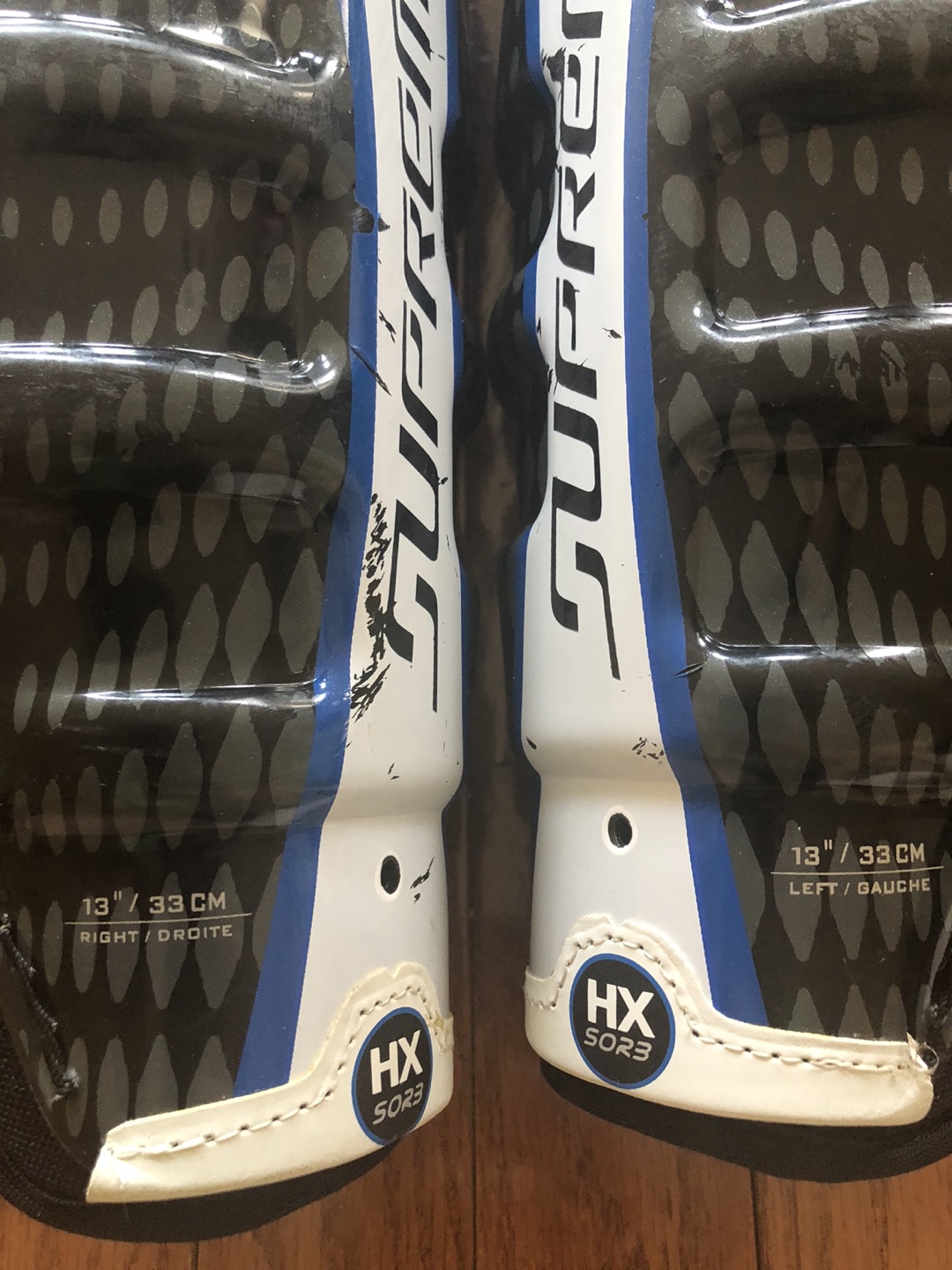 Ice hokey knee brace. 13” .33cm