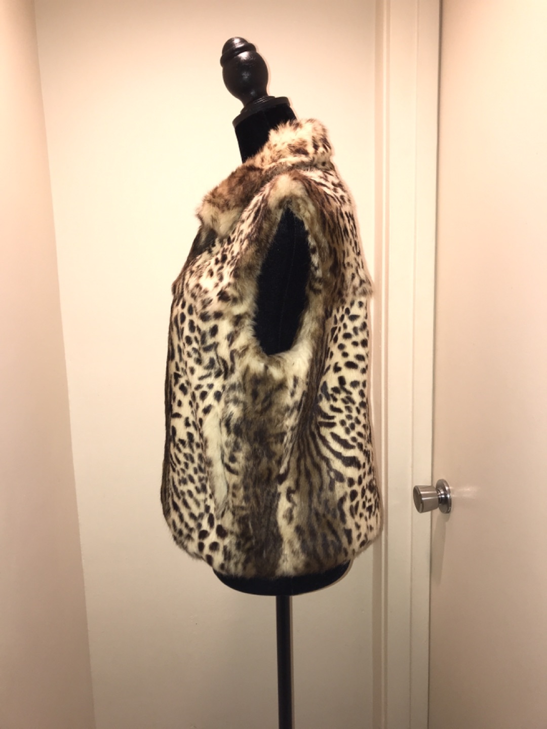 Adrienne Landau Rex rabbit fur vest - photo 5