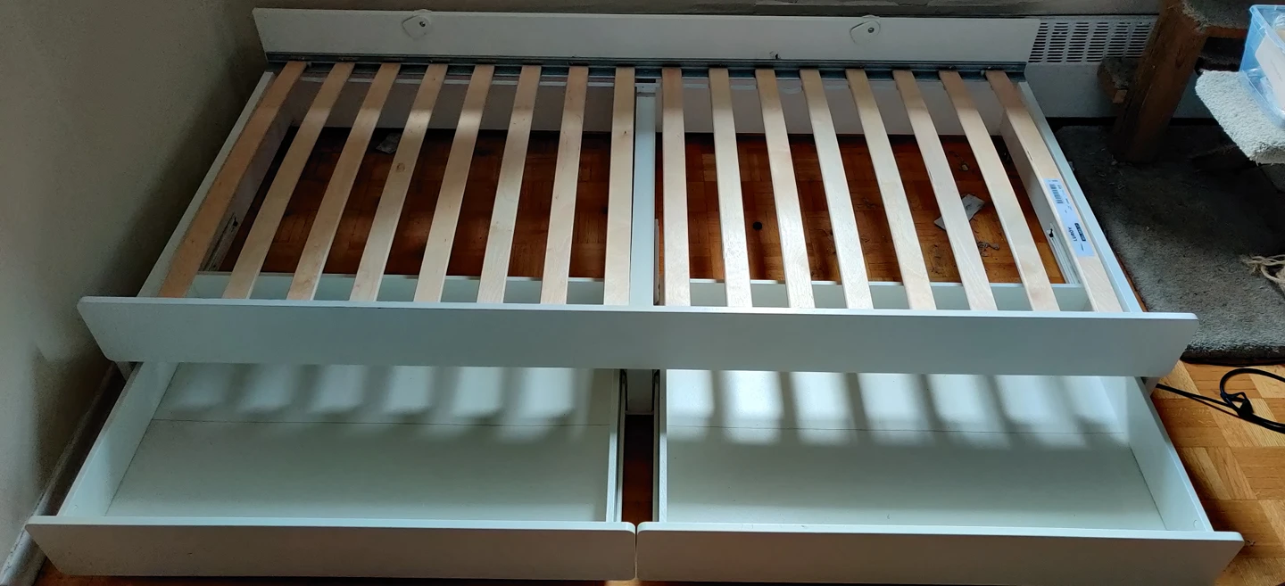 Single bed frame with second pullout frame - photo 3
