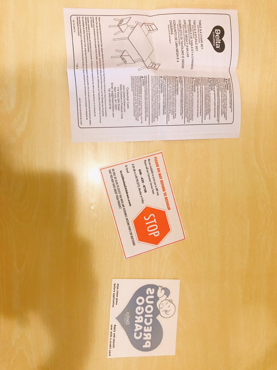 Delta Children Kids Table and Chair Set (4 Chairs Included) image indicator(2)