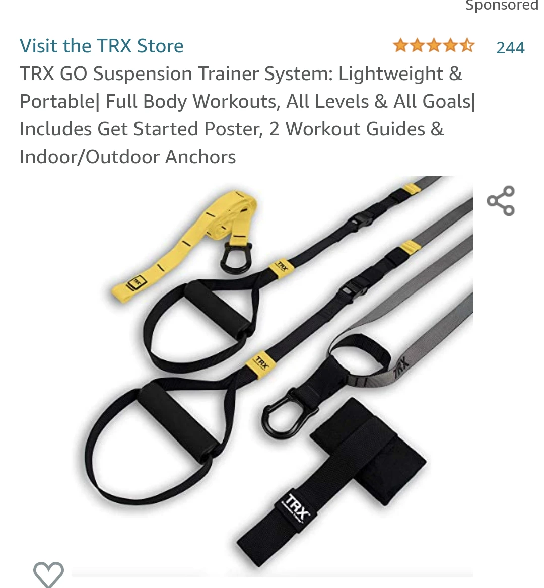 TRX Go Suspension Trainer System thumbnail