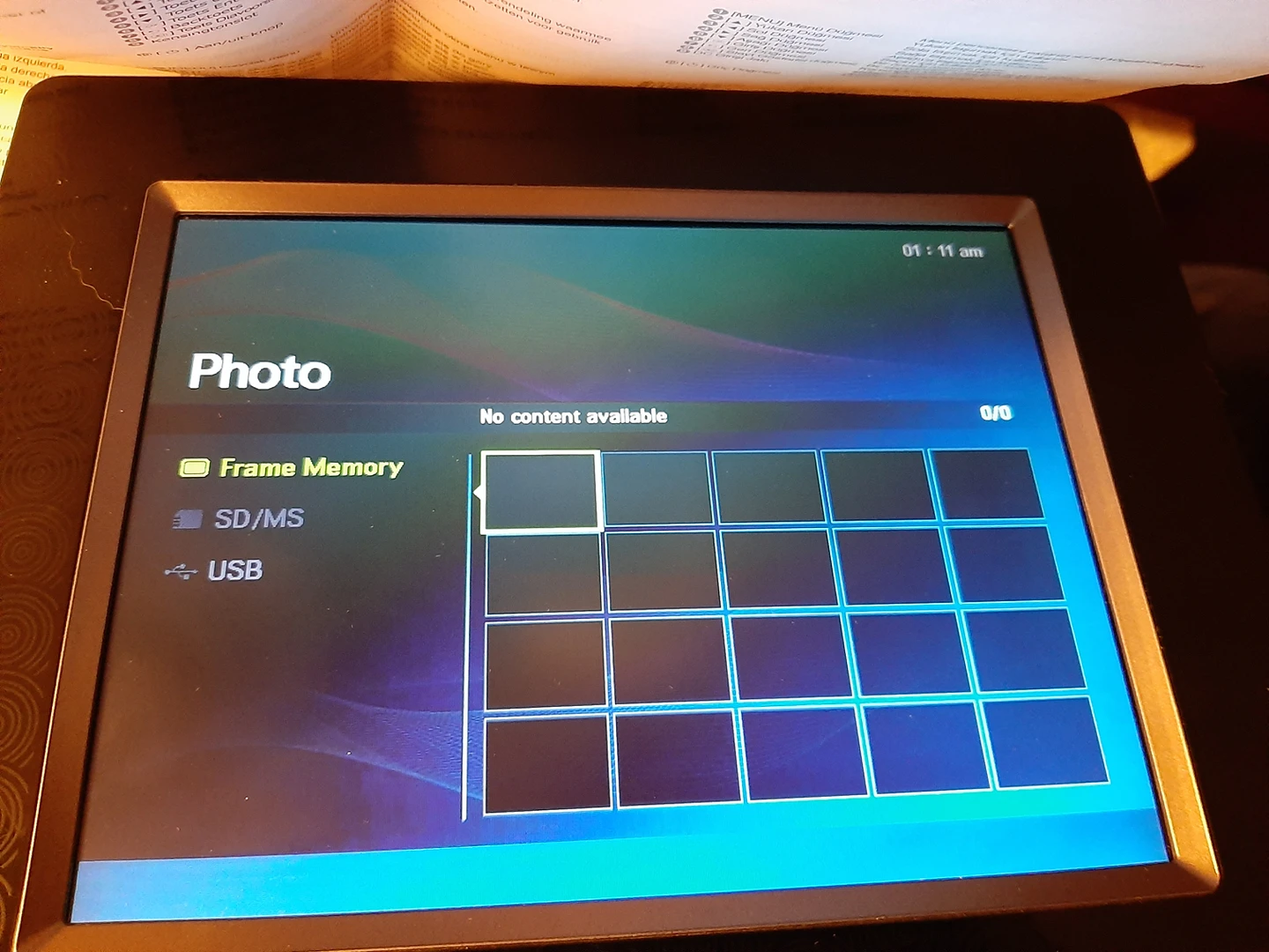 Samsung Digital Photo Frame, BNIB - photo 3