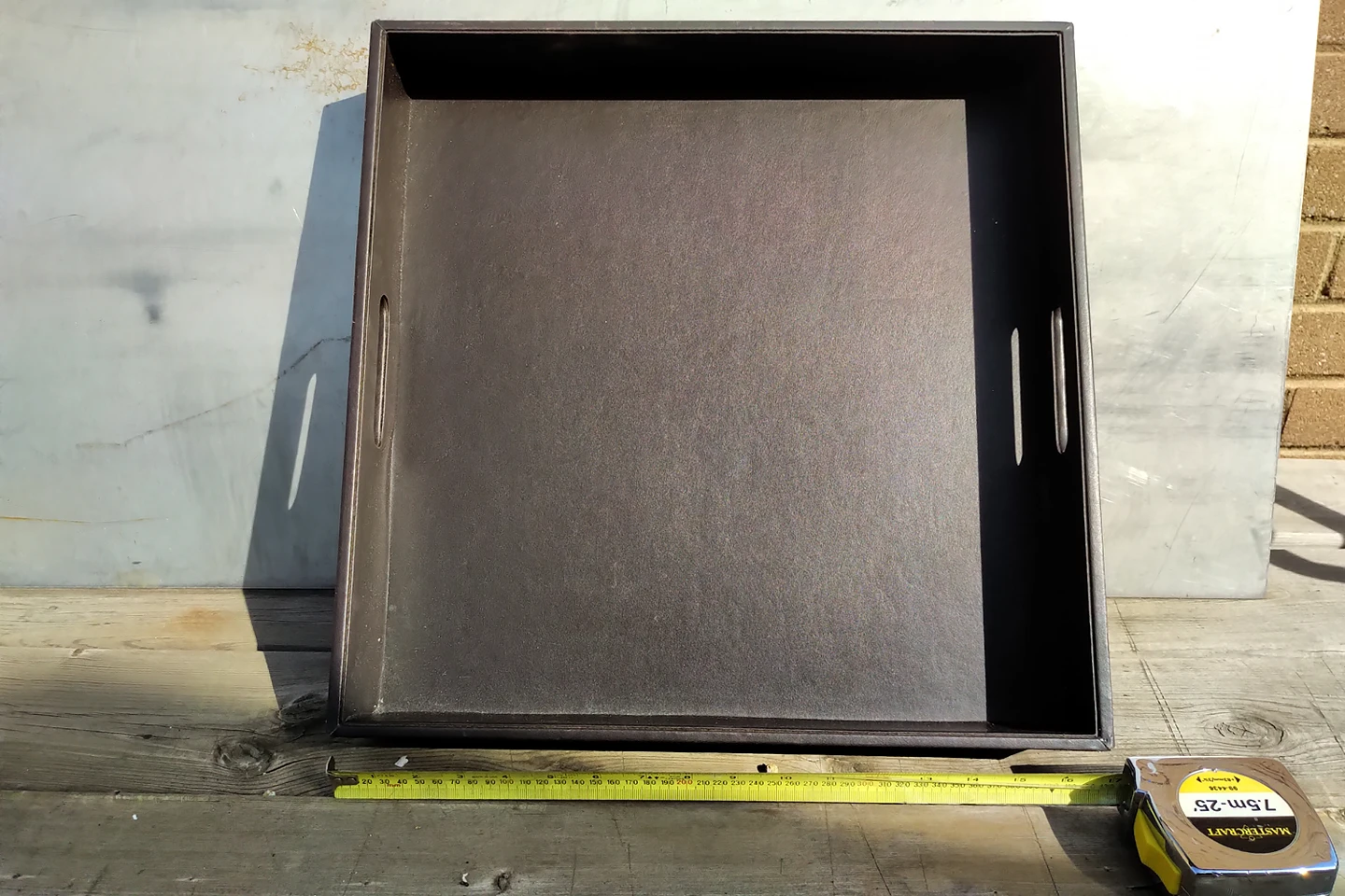 17" Tray - looks like leather - photo 2
