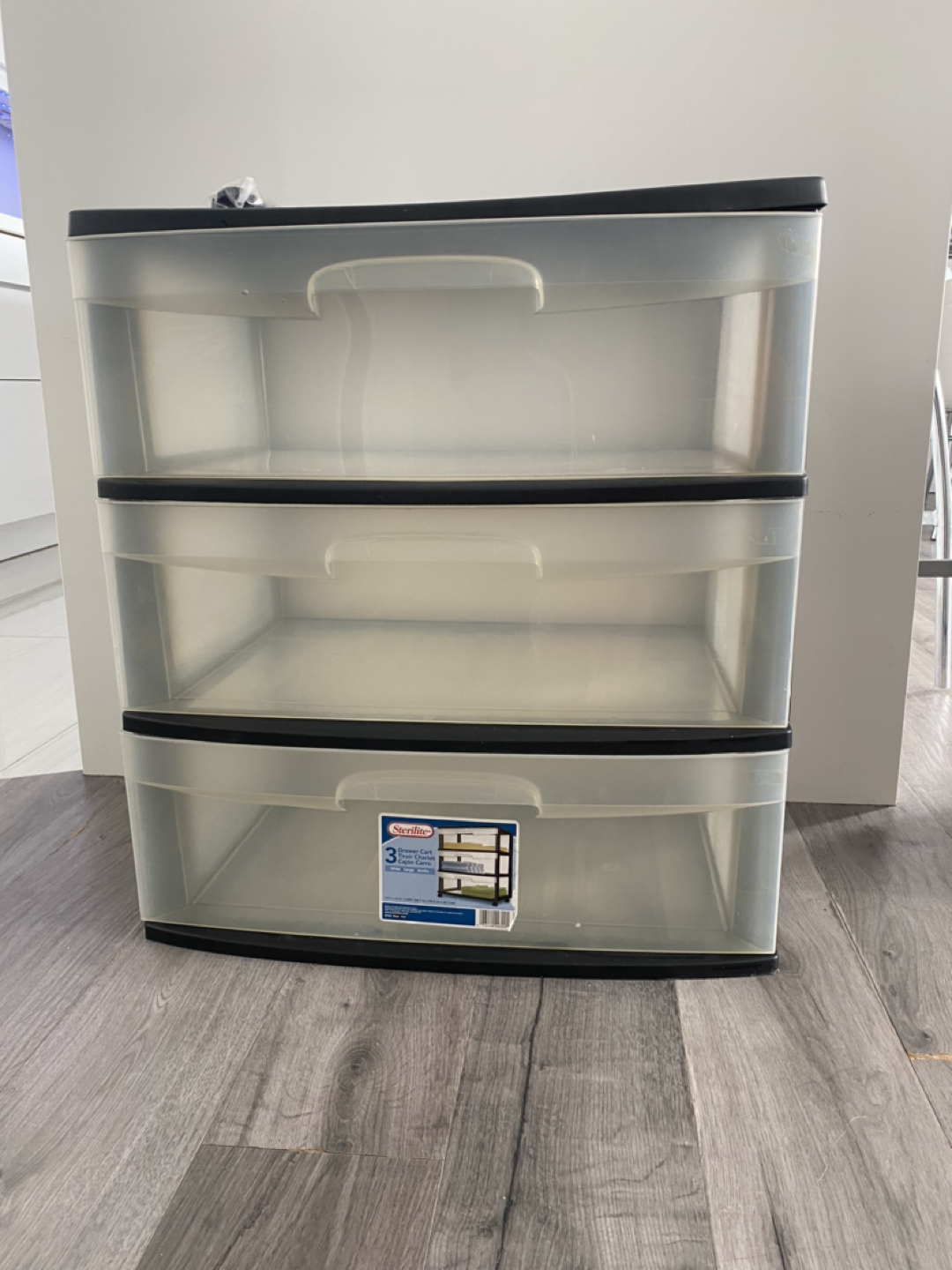 Large plastic drawers