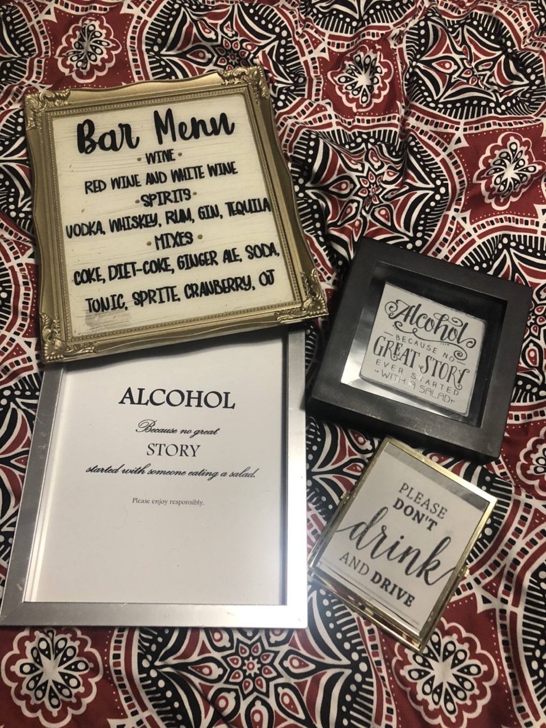 Bar Signage Frames $10. PickUp: Eglinton-Mt.Pleasant thumbnail