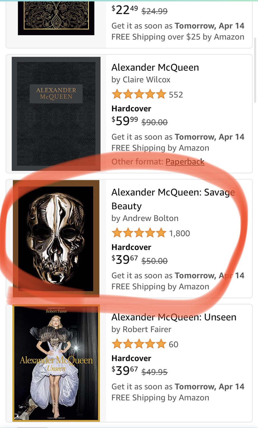 Alexander McQueen : Savage Beauty