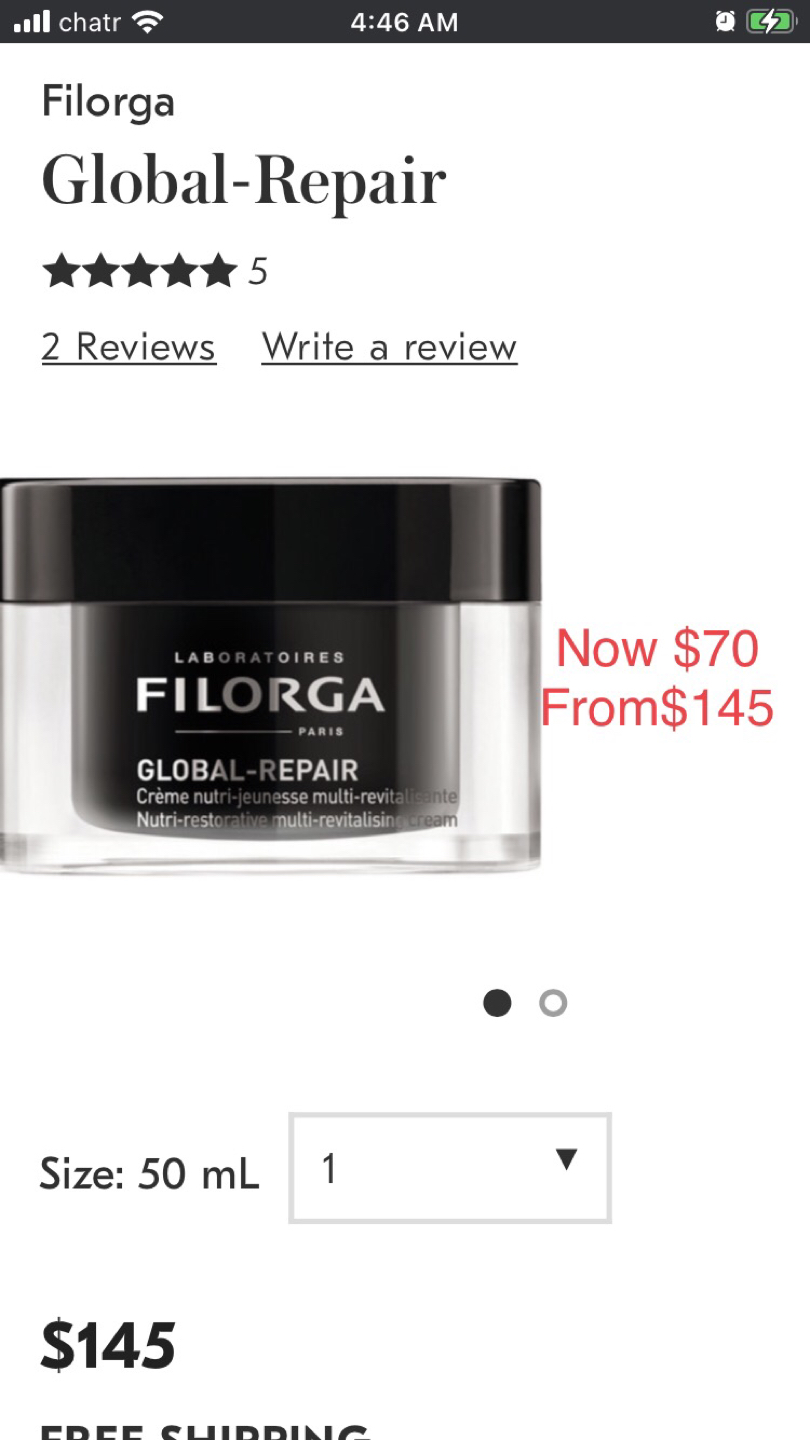 High end facial creams by FILORGA Paris thumbnail