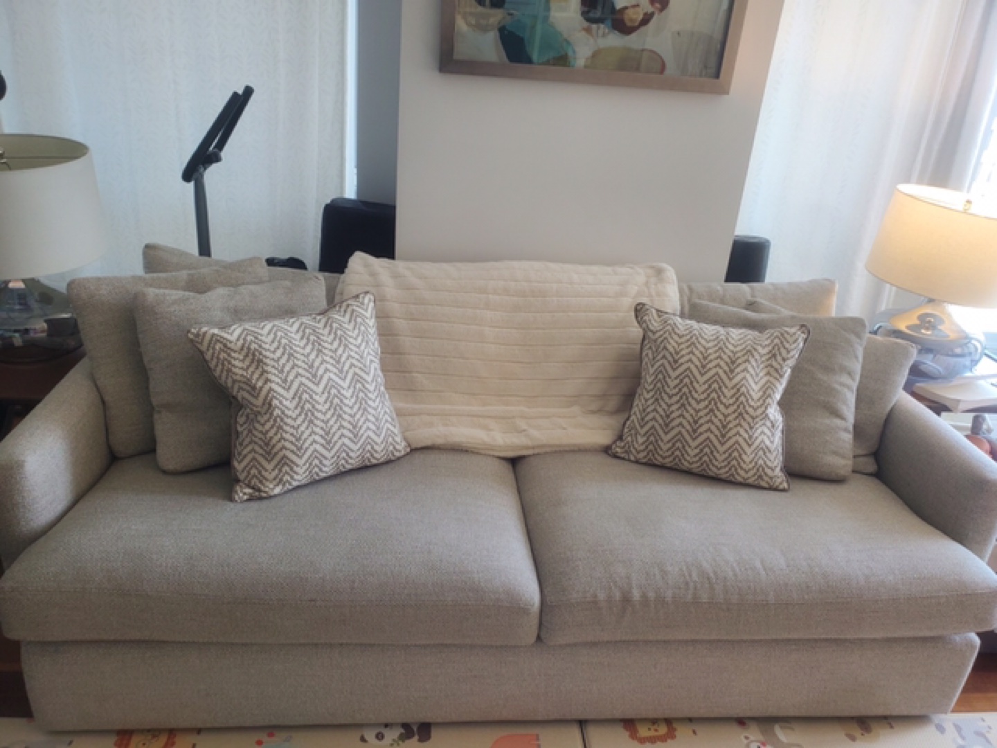 Crate & Barrel sofa for sale! thumbnail