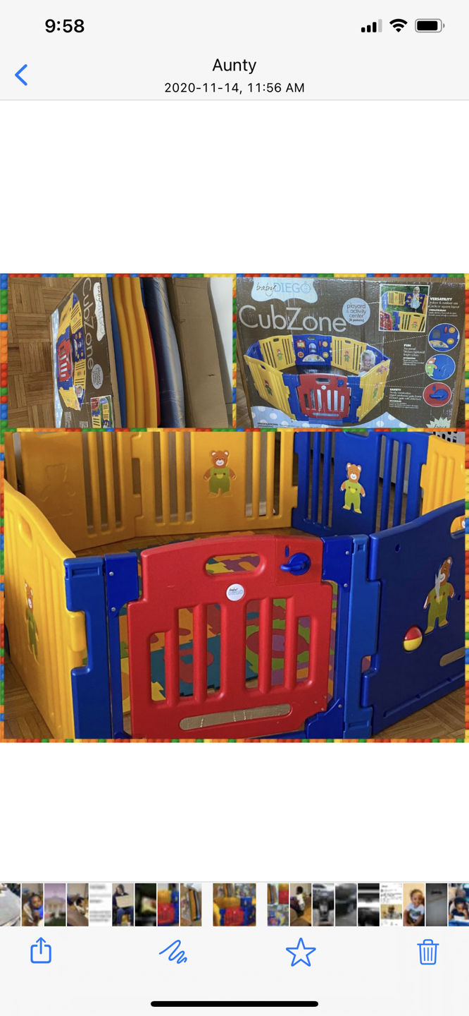 Baby Diego Playpen and Activity Center