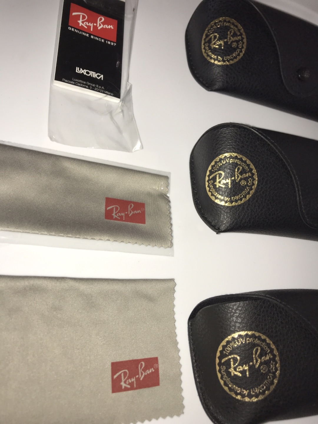 3 Ray-Ban Brand leather cases only, Black - photo 2