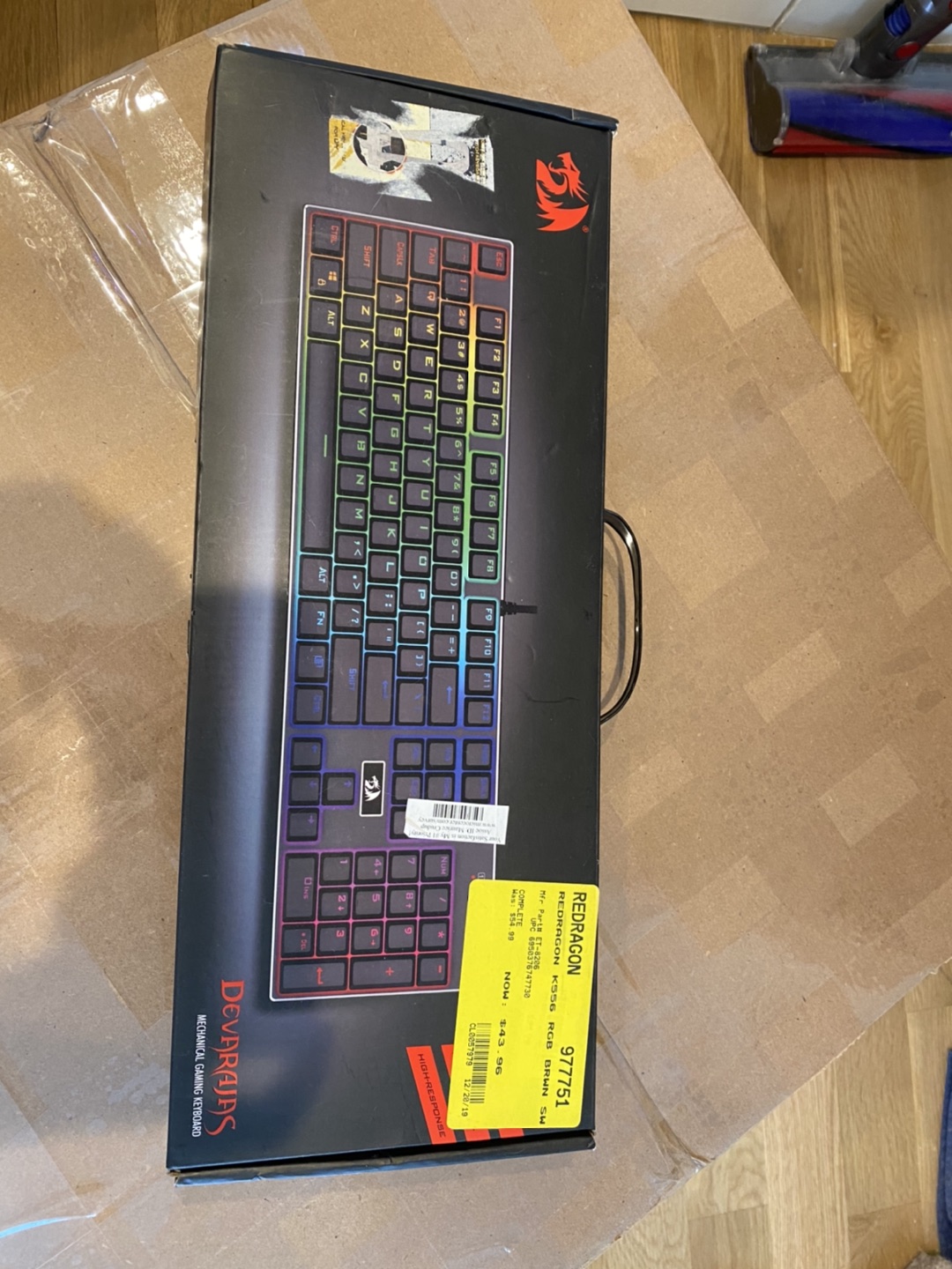 Redragon Keyboard only 20 BK pick up