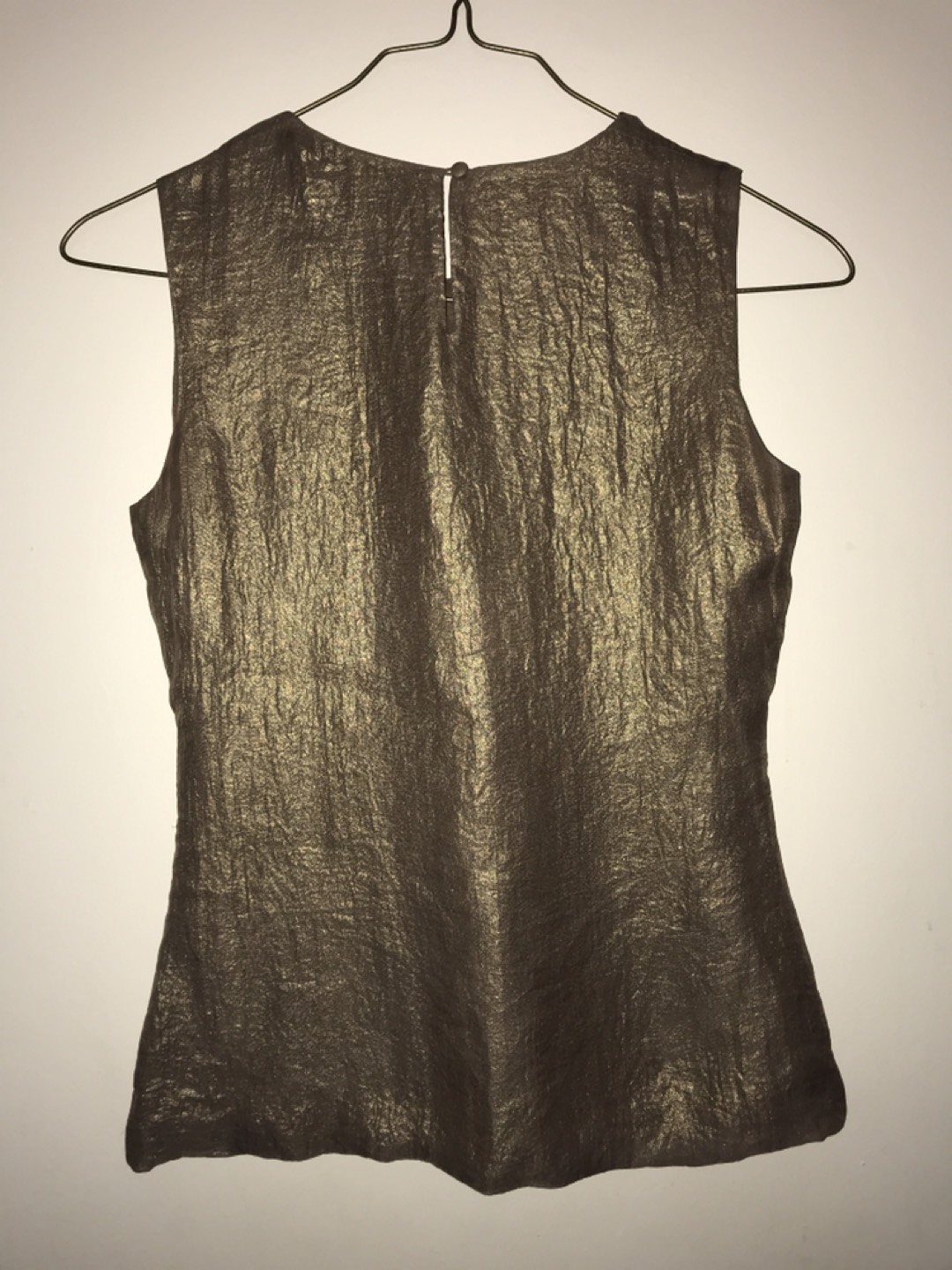 Halston Heritage golden elegant top, 0 - photo 4