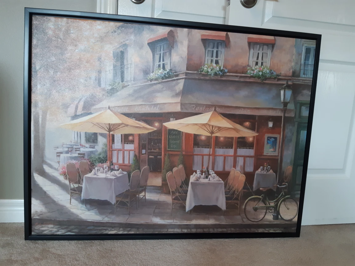 Large restaurant framed  canvas - photo 2