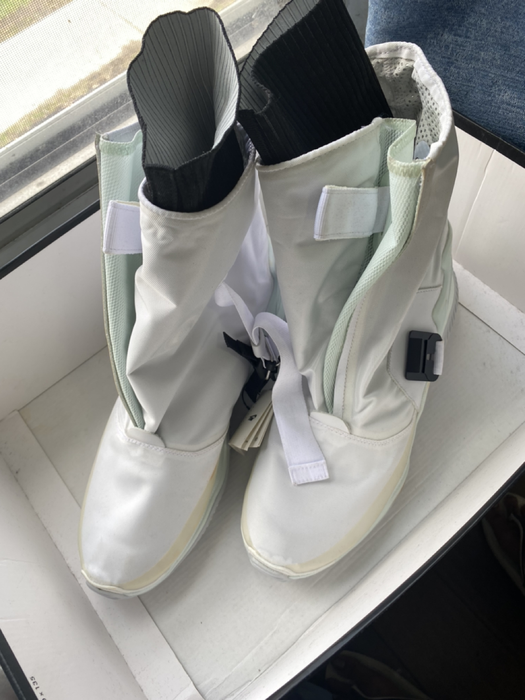 NIKE shoes white. Never used !  - photo 2