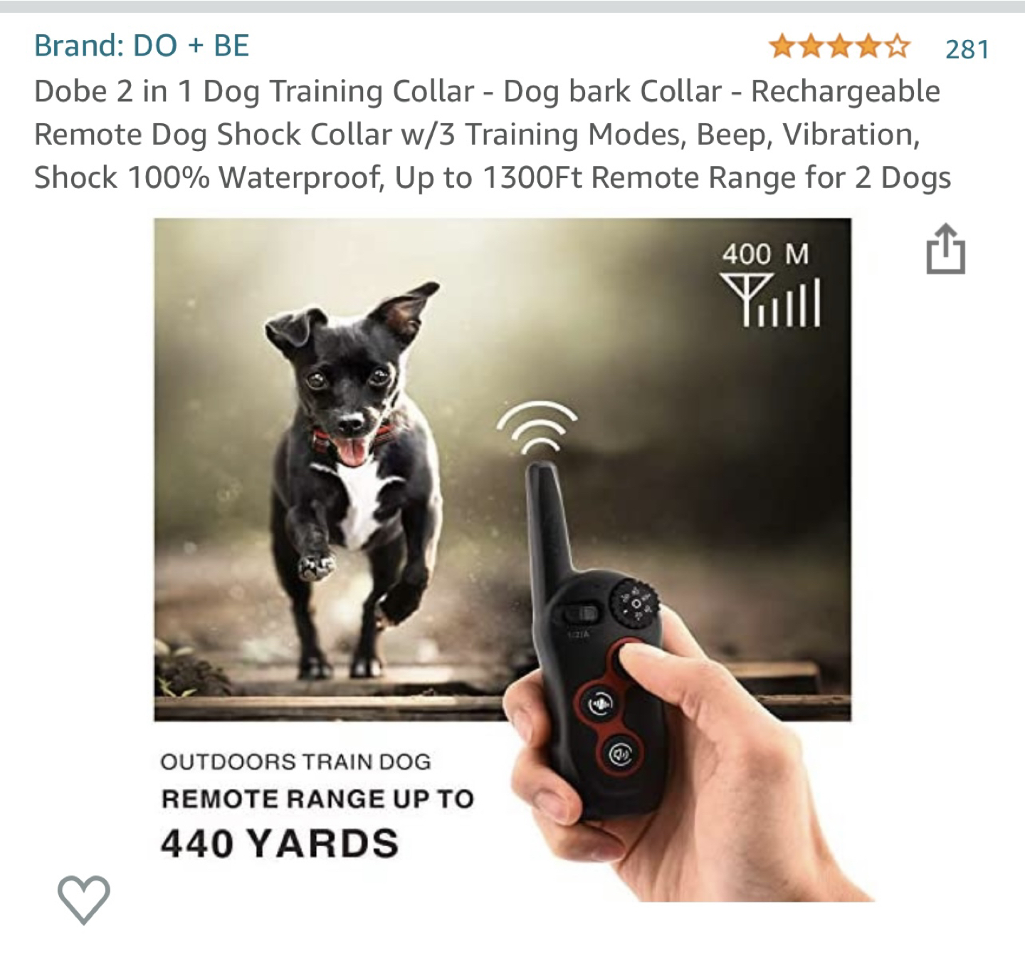 Dog training collar !  - photo 4