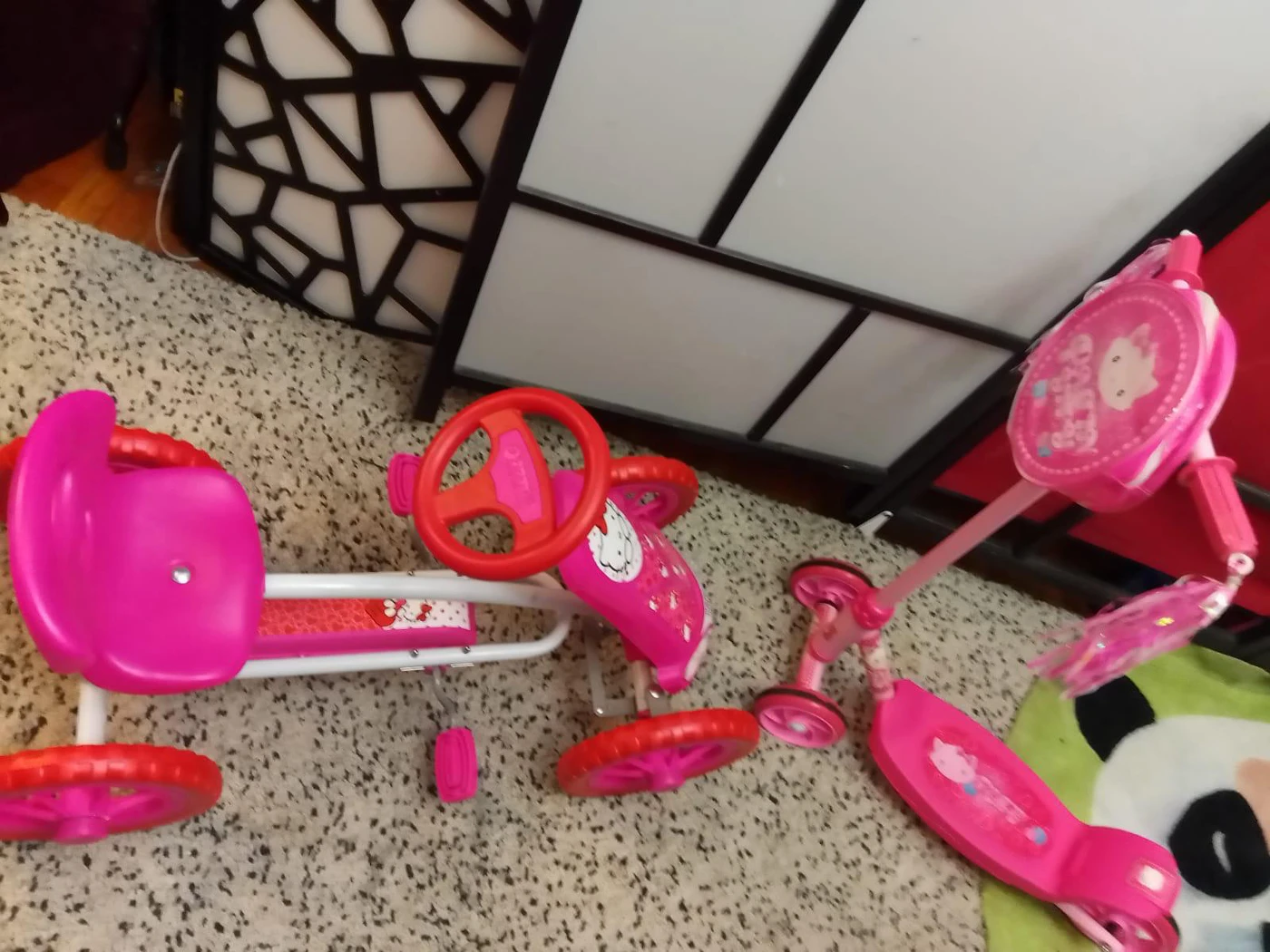 Hello kitty scooter plus, Hello Kitty go cart. - photo 2