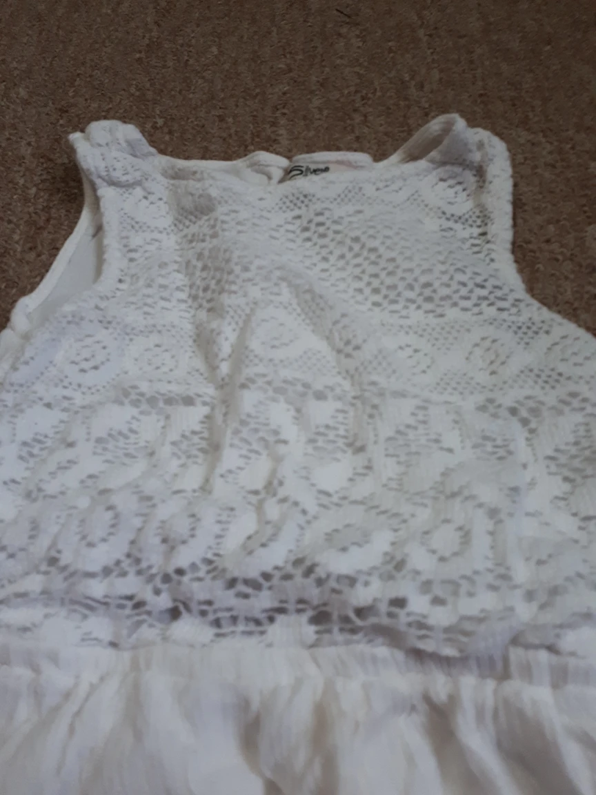 white summer dress - photo 2