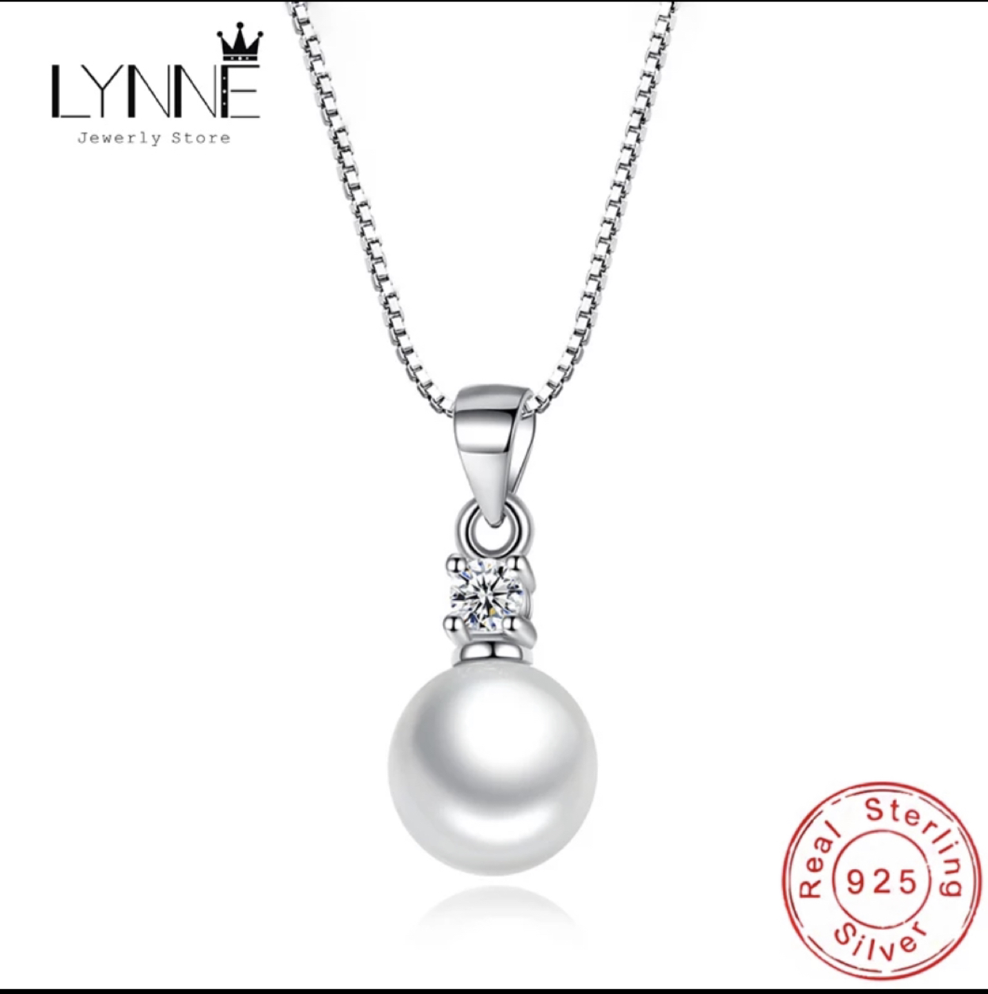 Sterling silver 925 necklace (Mother’s Day sale ) thumbnail