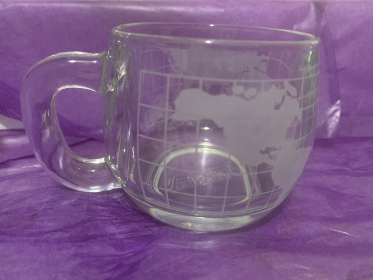 Pair of Nescafé World Globe Coffee Mugs 