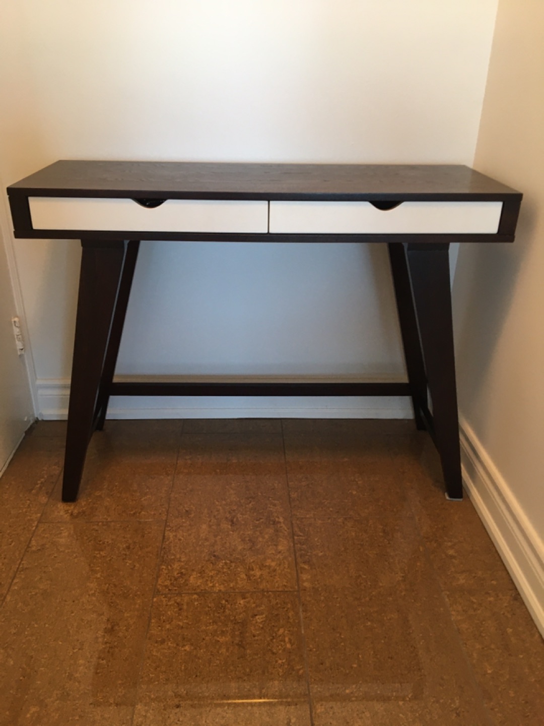 Wood Console Table/Small Desk