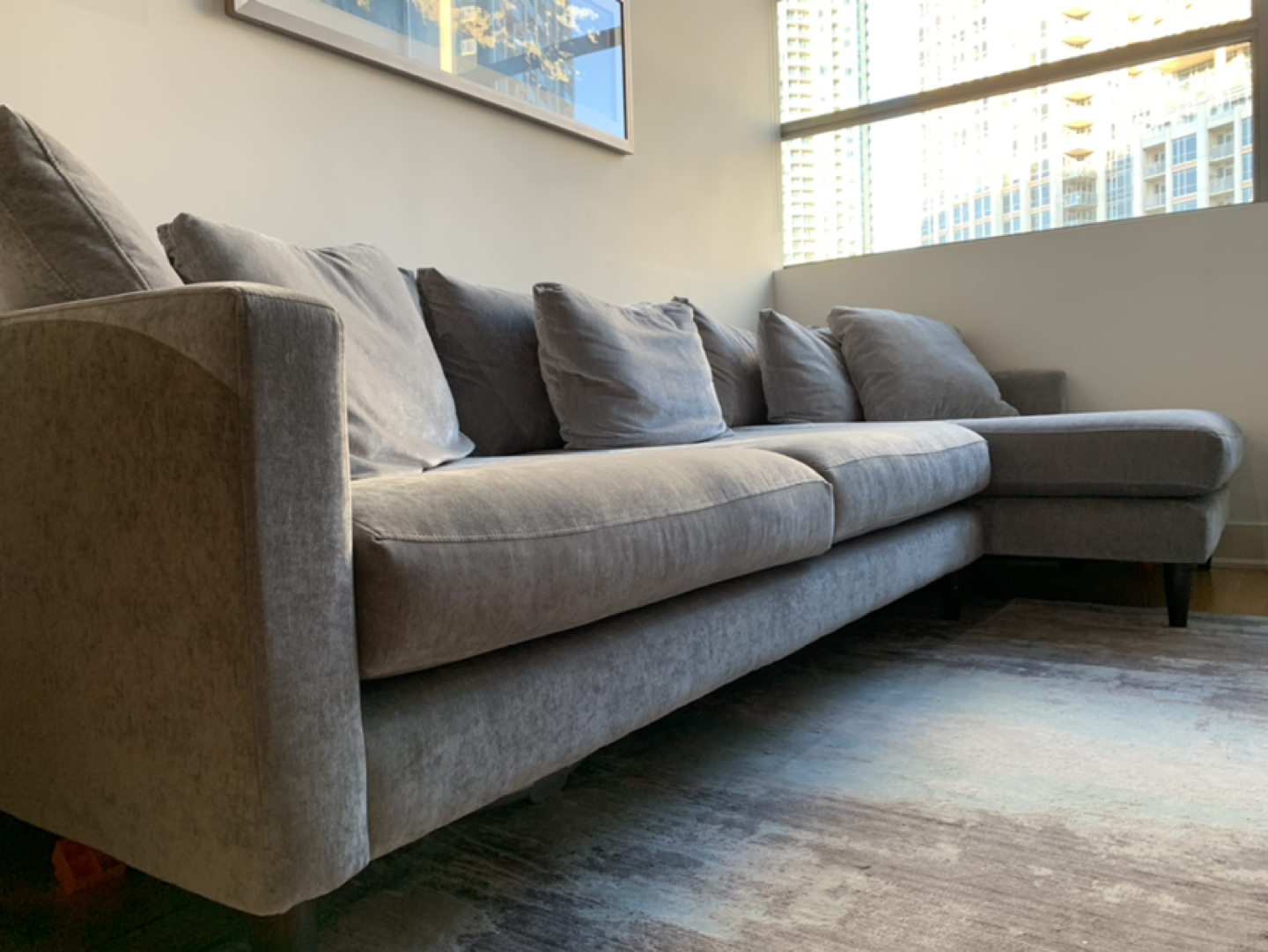 Stunning sectional sofa by urban barn!!!!