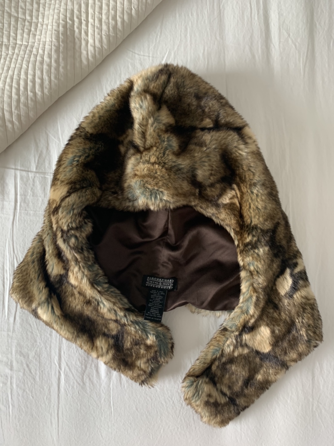 Fur hoodie