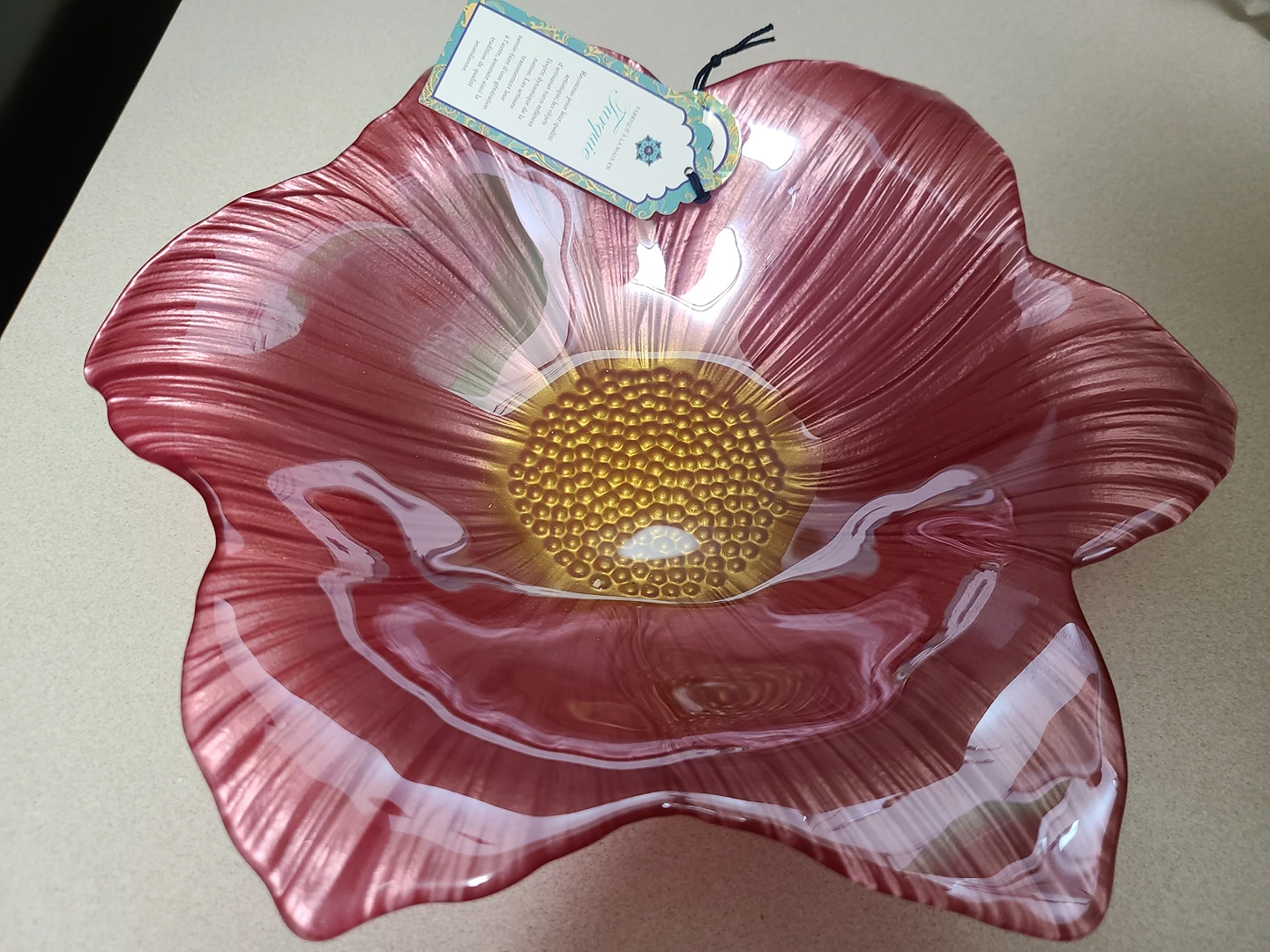 New Glassware Flower Bowl thumbnail