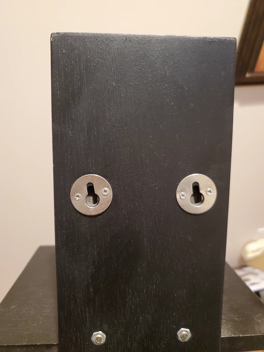 Black ikea shelving unit (3 shelves) image indicator(3)