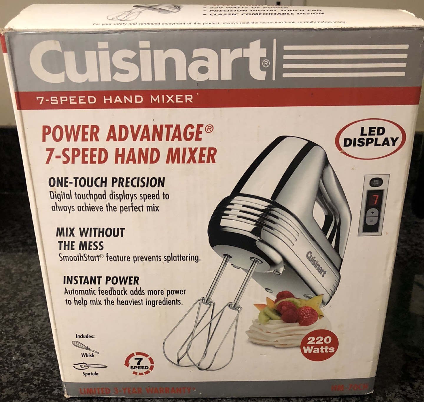 Cuisinart 7-speed Hand Mixer