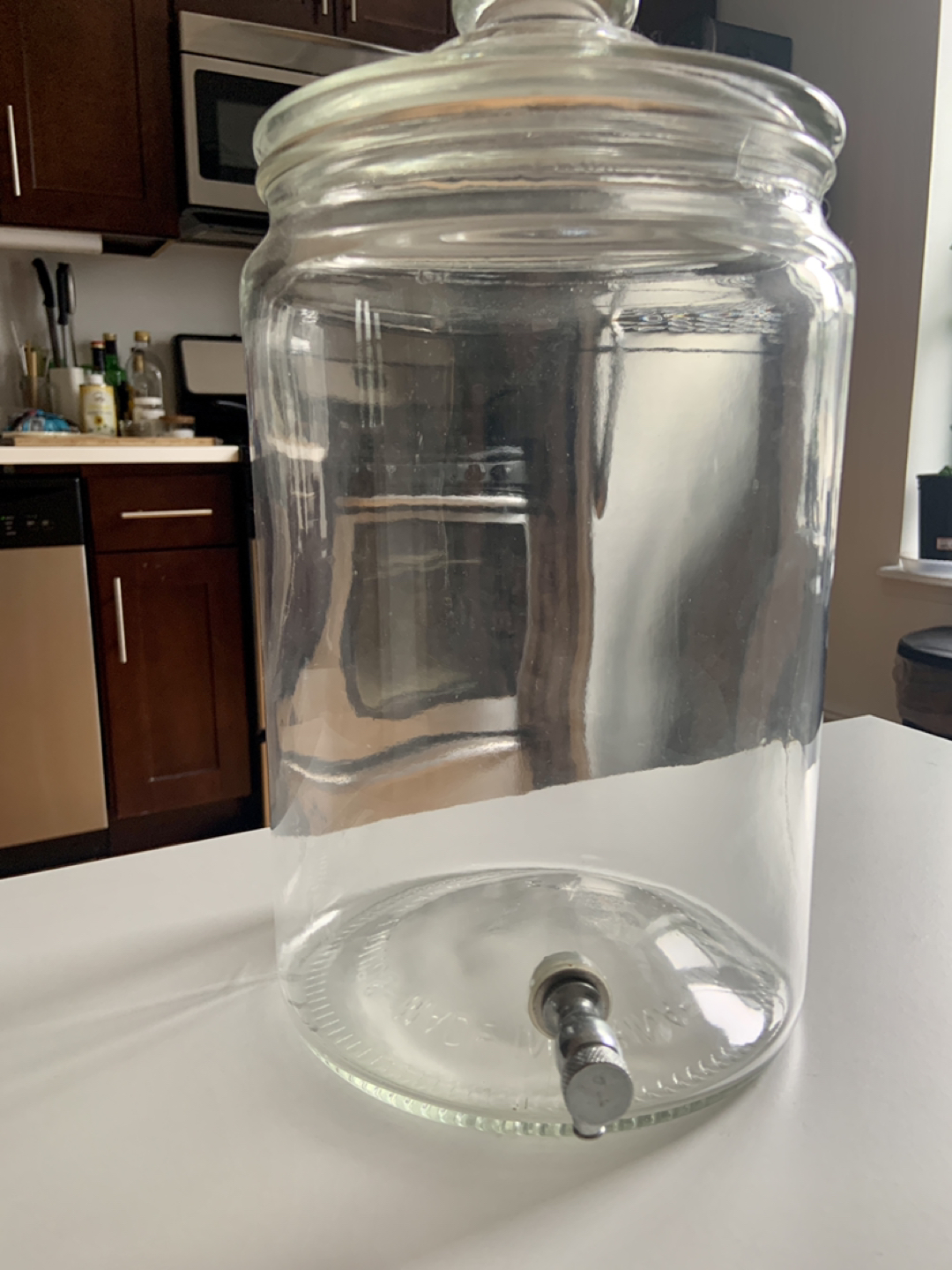 Glass Drink Dispenser