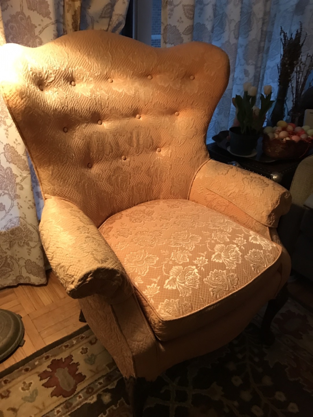 Vintage Gramma Wingback Chair - photo 2