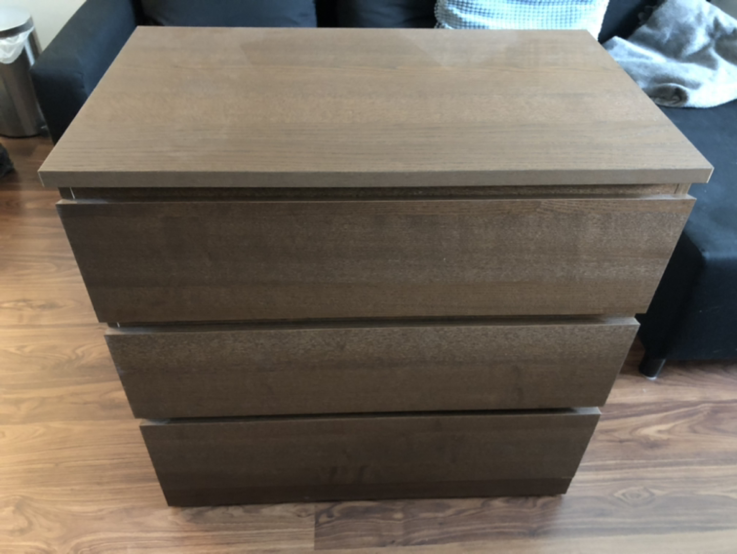 3-drawer chest