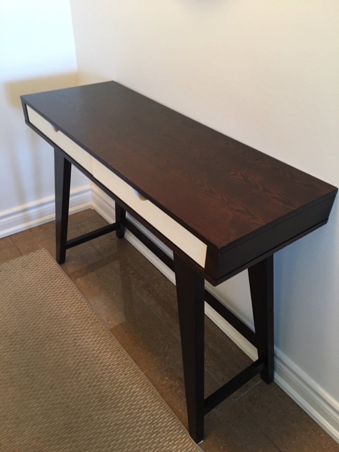 Wood Console Table/Small Desk - photo 3