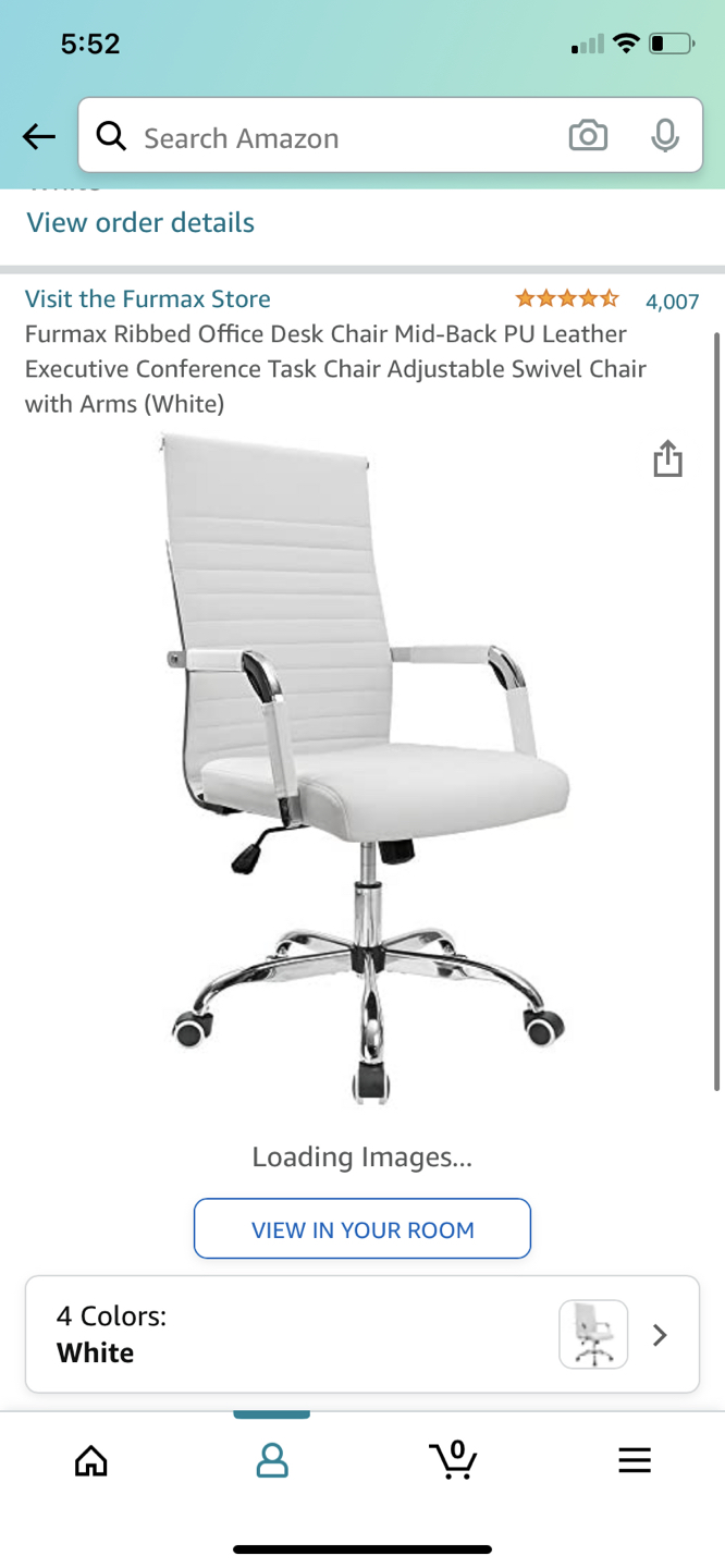 White office chair  - photo 2