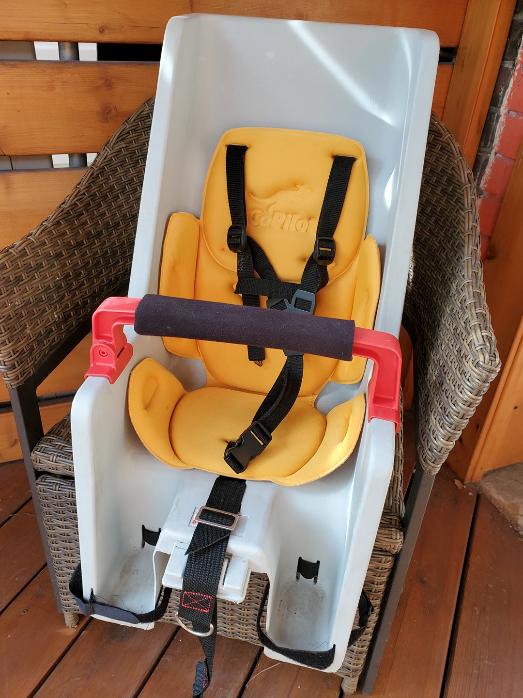 Co-pilot Taxi Rear Child Bike Carrier Seat - photo 2